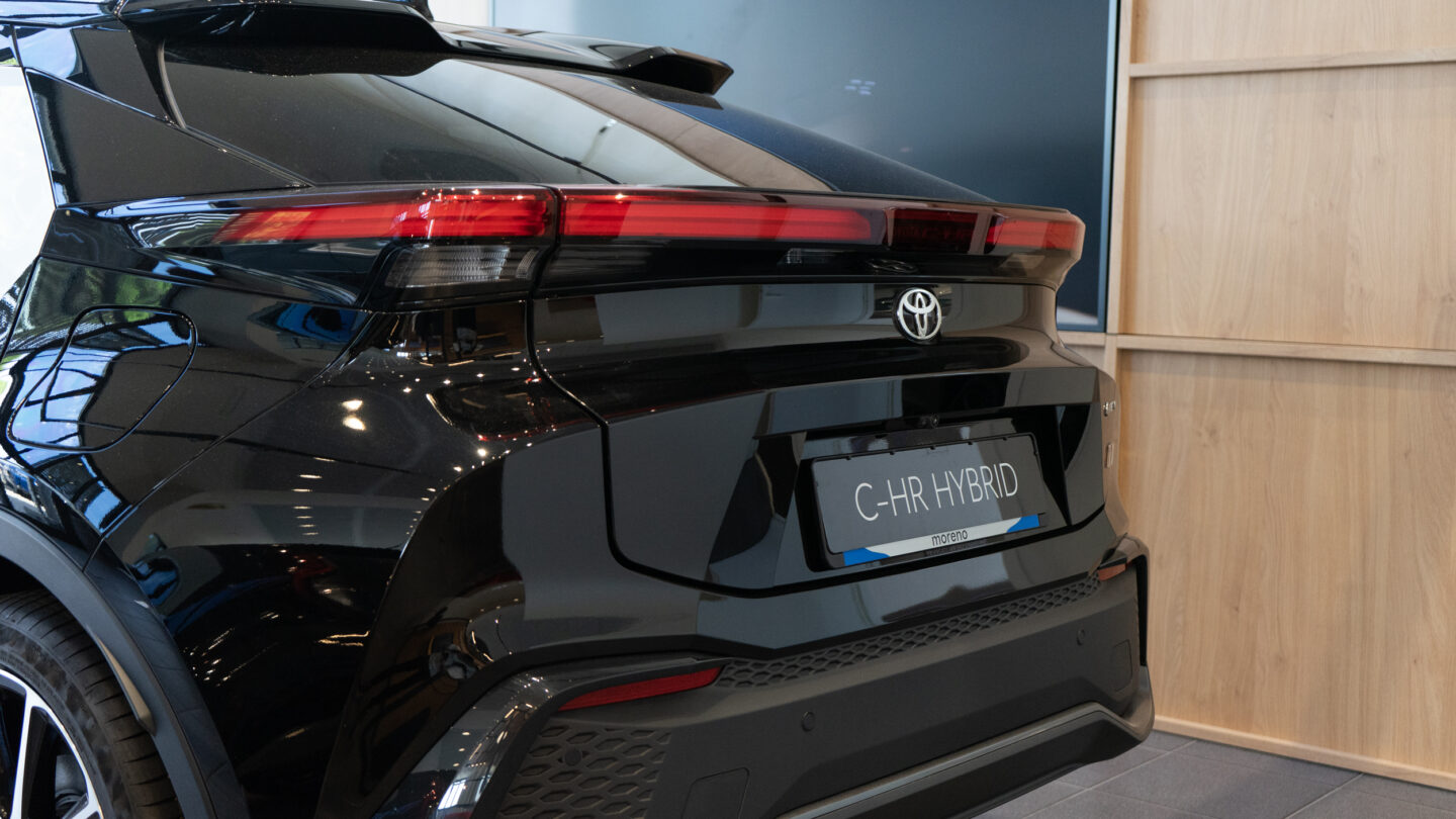 dettaglio posteriore della Toyota C-HR